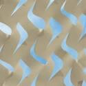Vela de sombra rectangular calada reversible 4x3 m