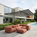 Vela de sombra rectangular calada reversible 4x3 m