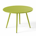 Mesa de centro de jardín redonda Ø50 x 34 cm