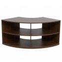 Mueble TV de efecto madera 120 cm estilo escandinavo
