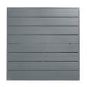 Tablero cuadrado aluminio negro 70x70 cm