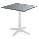 Tablero cuadrado aluminio negro 70x70 cm