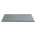 Tablero cuadrado aluminio negro 70x70 cm