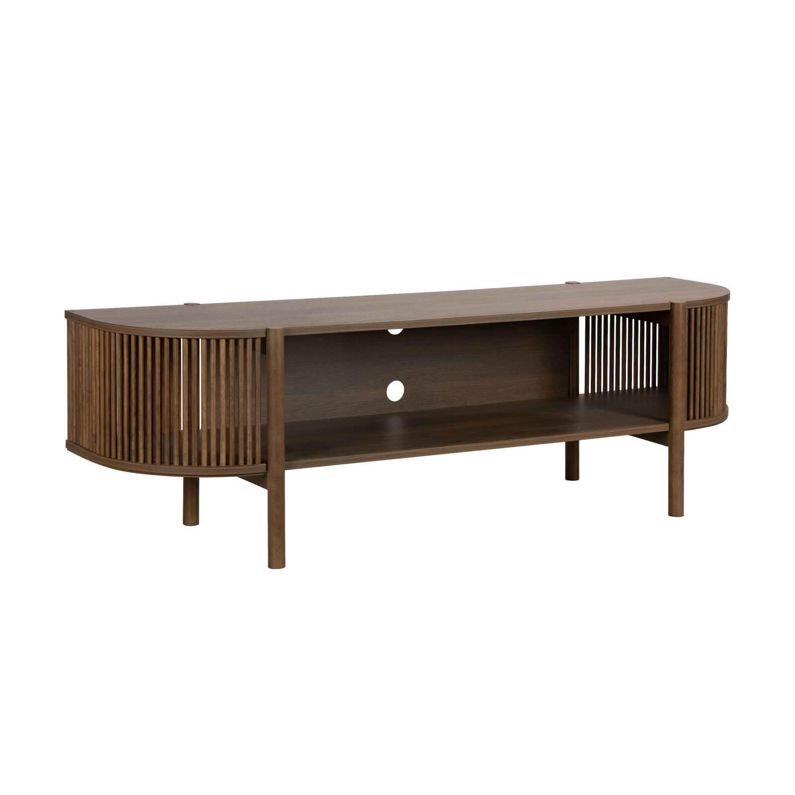 Mueble TV de efecto madera 160 cm estilo boho