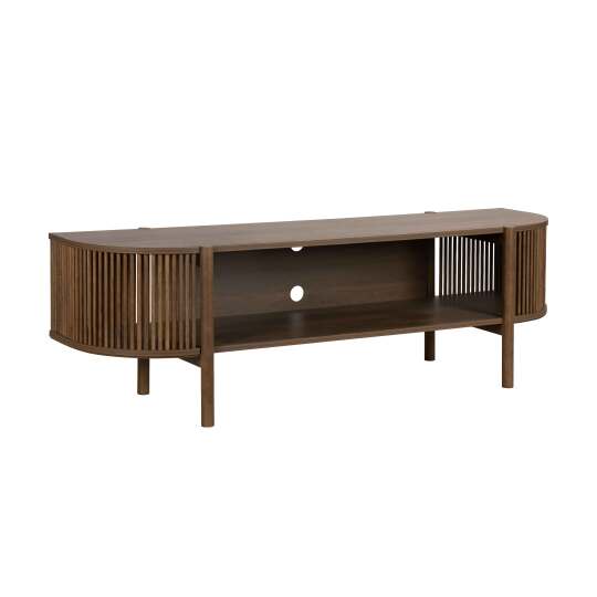 Mueble TV de efecto madera 160 cm estilo boho | Oviala