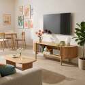 Mueble TV de efecto madera 160 cm estilo boho