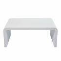 Mesa de centro efecto hormigón liso rectangular 100x60x40 cm