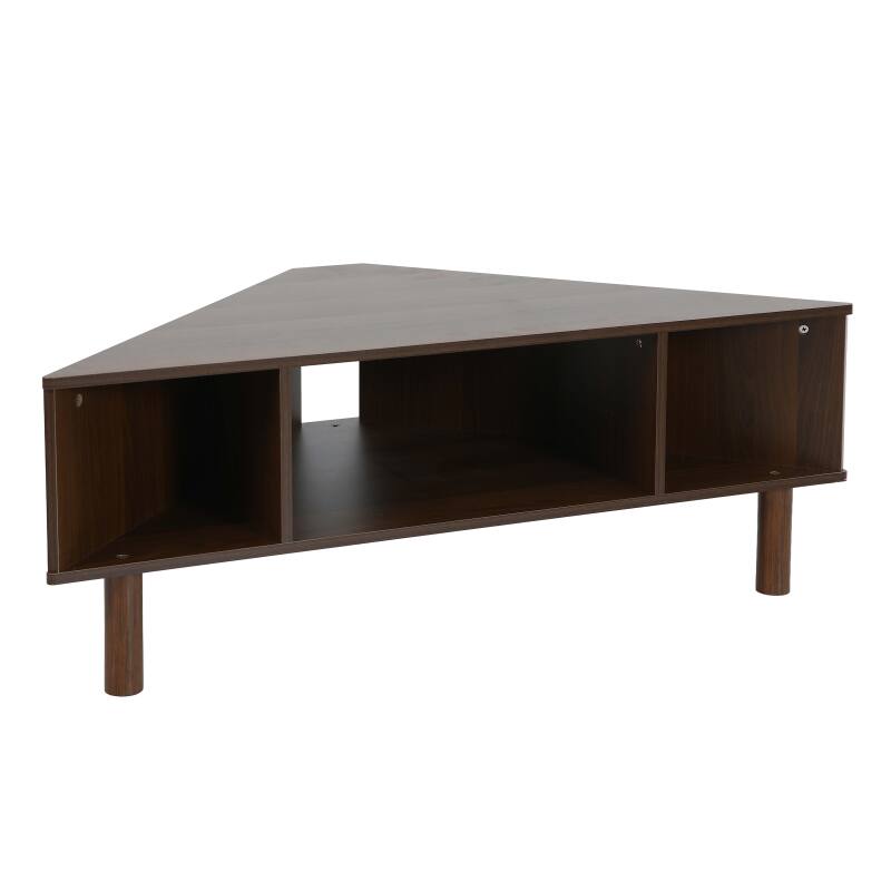 Mueble TV de efecto madera 120 cm estilo escandinavo