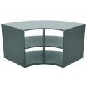 Mueble TV esquinero colorido 120 cm estilo escandinavo
