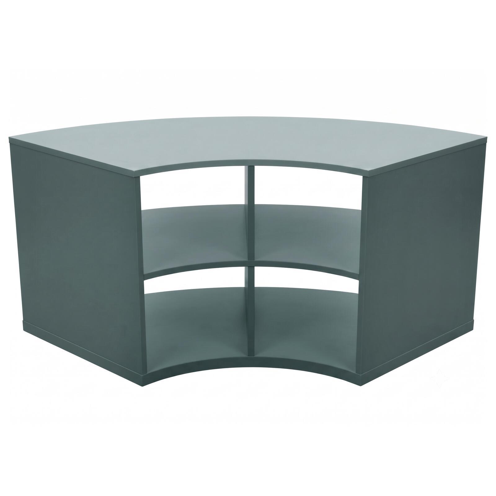 Mueble TV esquinero colorido 120 cm estilo escandinavo