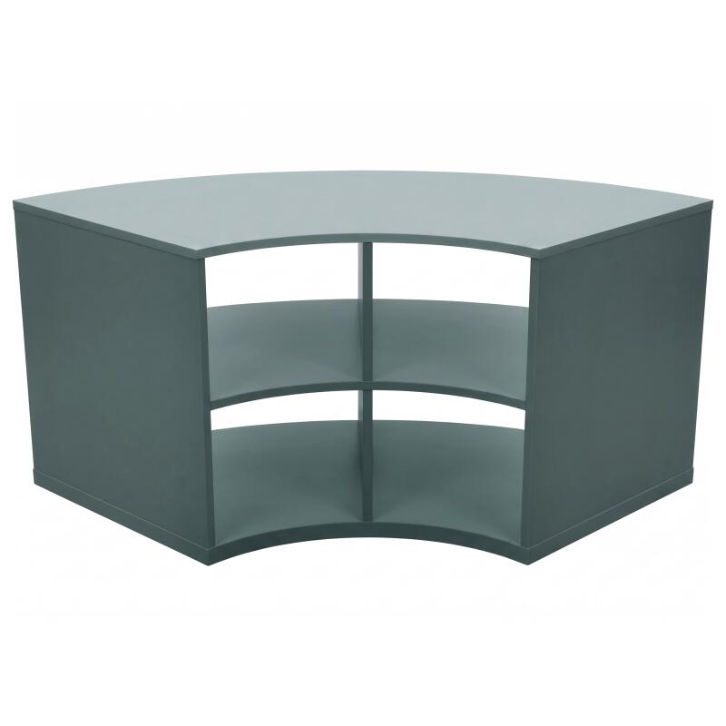 Mueble TV esquinero colorido 120 cm estilo escandinavo (6/7)