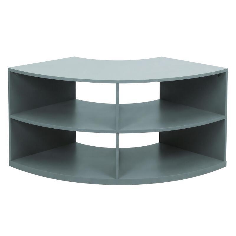 Mueble TV esquinero colorido 120 cm estilo escandinavo (4/7)