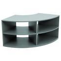 Mueble TV esquinero colorido 120 cm estilo escandinavo