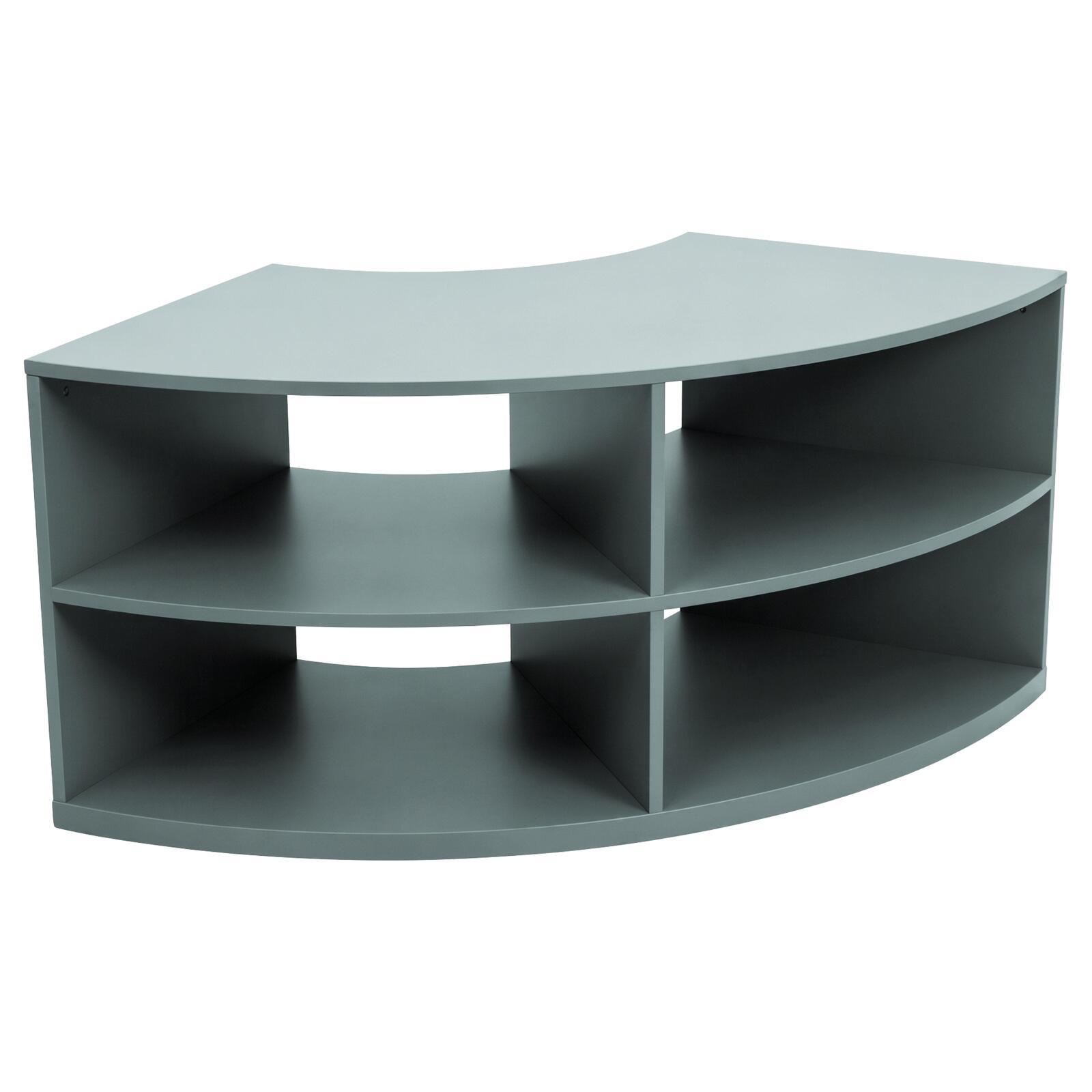 Mueble TV esquinero colorido 120 cm estilo escandinavo