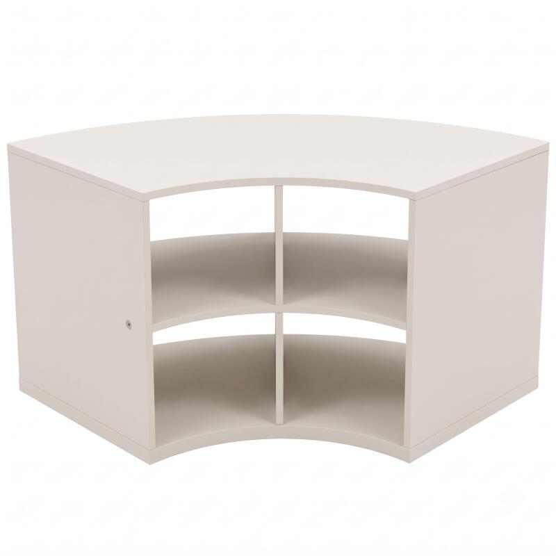 Mueble TV esquinero colorido 120 cm estilo escandinavo (6/7)