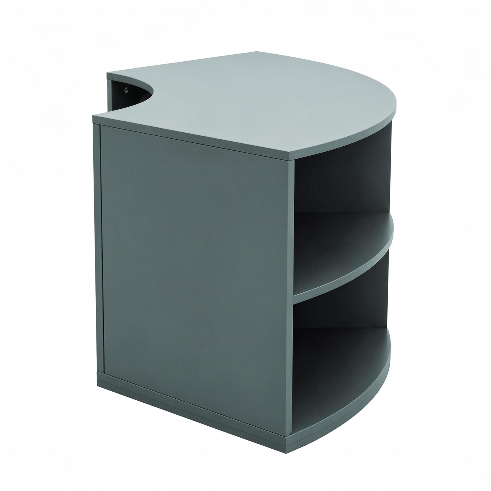 Mueble TV esquinero colorido 120 cm estilo escandinavo