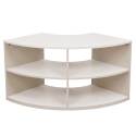 Mueble TV esquinero colorido 120 cm estilo escandinavo