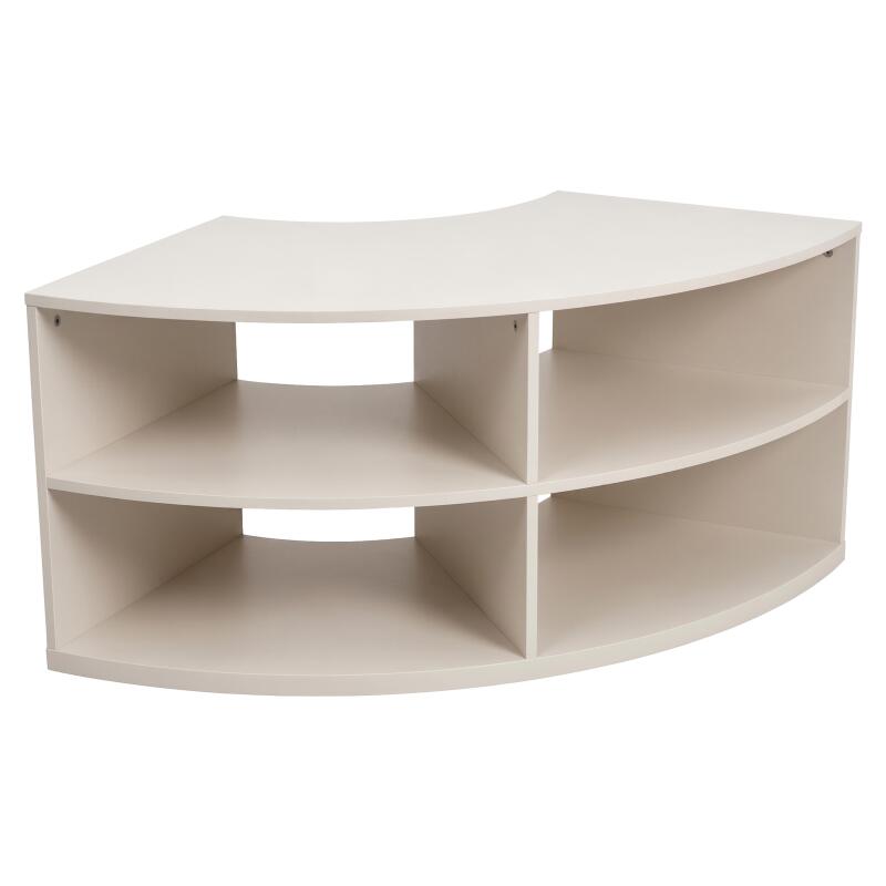 Mueble TV esquinero colorido 120 cm estilo escandinavo