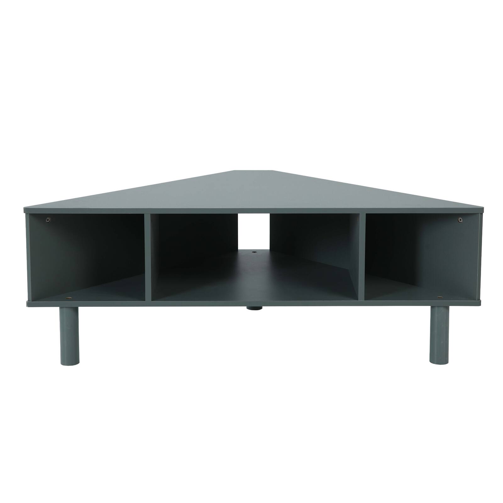 Mueble TV esquinero colorido 120 cm estilo escandinavo