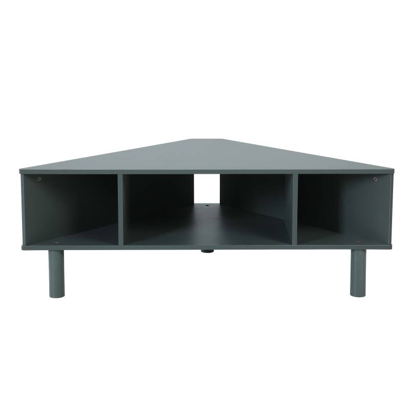 Mueble TV esquinero colorido 120 cm estilo escandinavo (4/7)