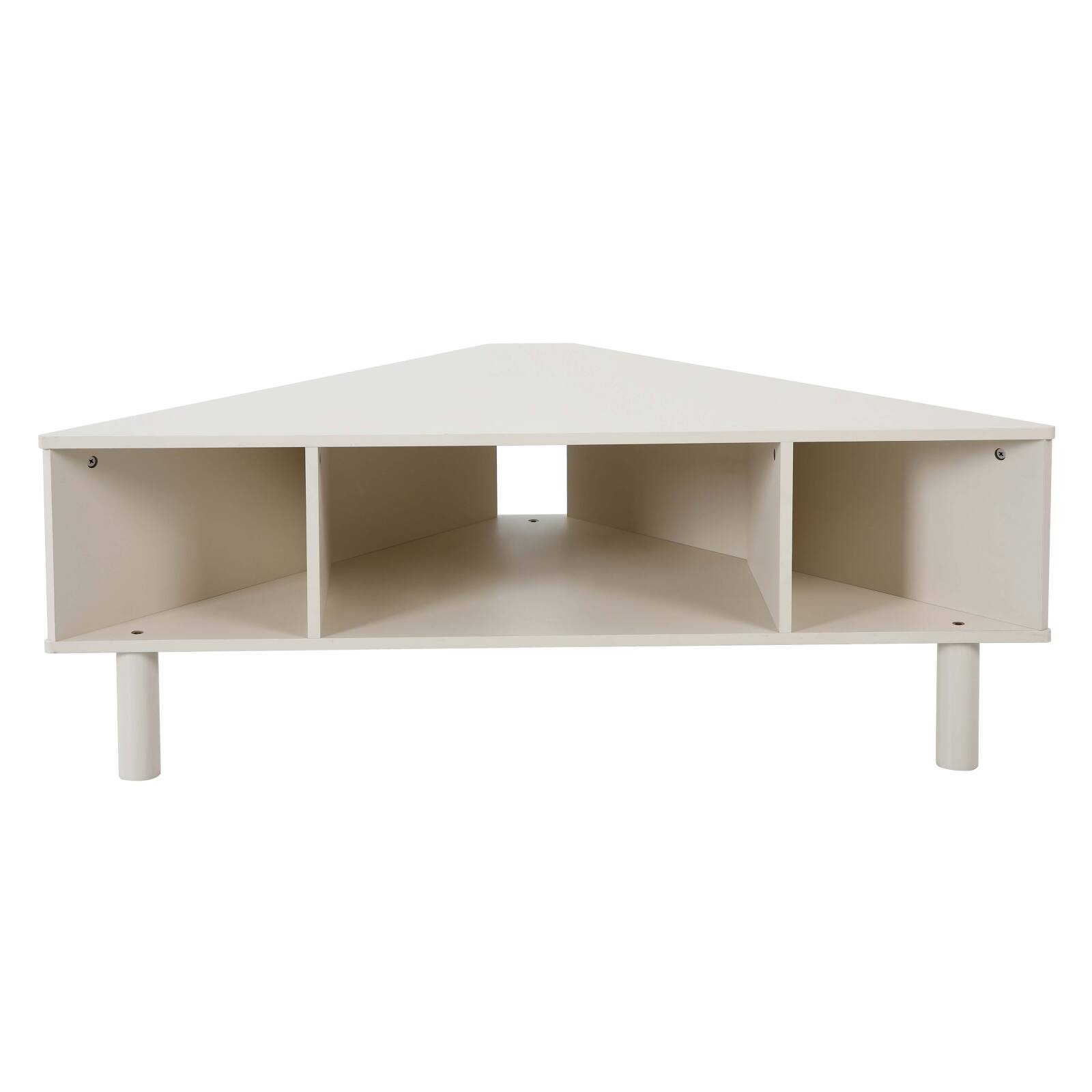 Mueble TV esquinero colorido 120 cm estilo escandinavo