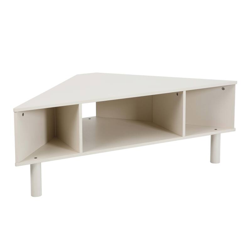 Mueble TV esquinero colorido 120 cm estilo escandinavo