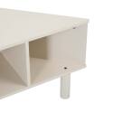 Mueble TV esquinero colorido 120 cm estilo escandinavo