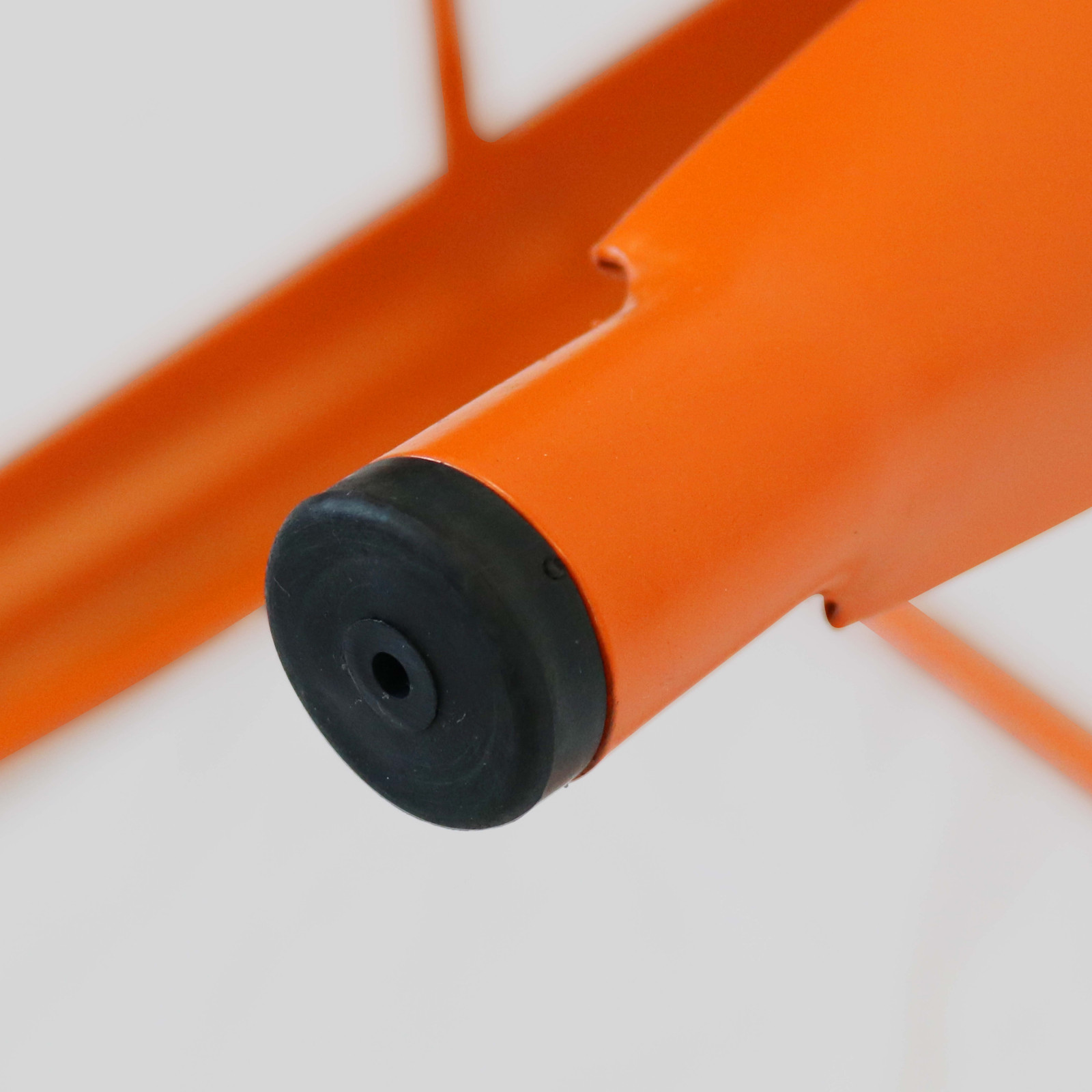 Taburete de jardín de metal mate