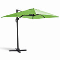 Sombrilla colgante rectangular 2 x 3 m, mástil rotativo 360°