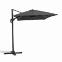 Sombrilla colgante rectangular 2 x 3 m, mástil rotativo 360°