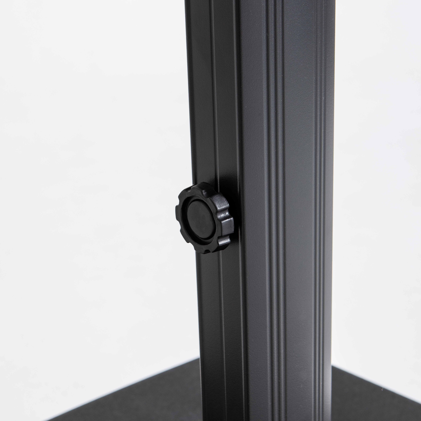 Conjunto de sombrilla colgante rectangular orientable a 360° (2 x 3 m) + 4 losas lastradas