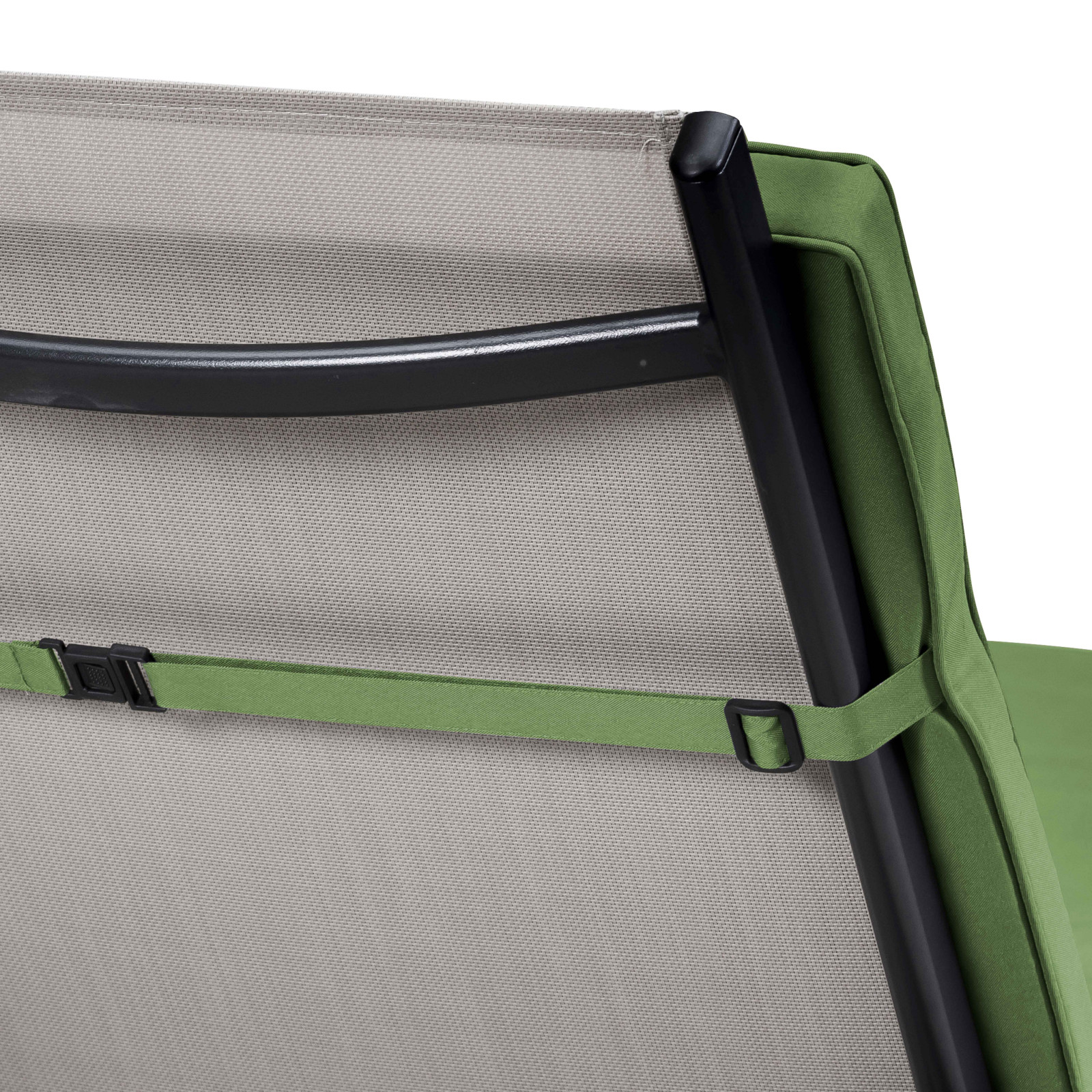 Lote de 2 colchones de tumbona lisos