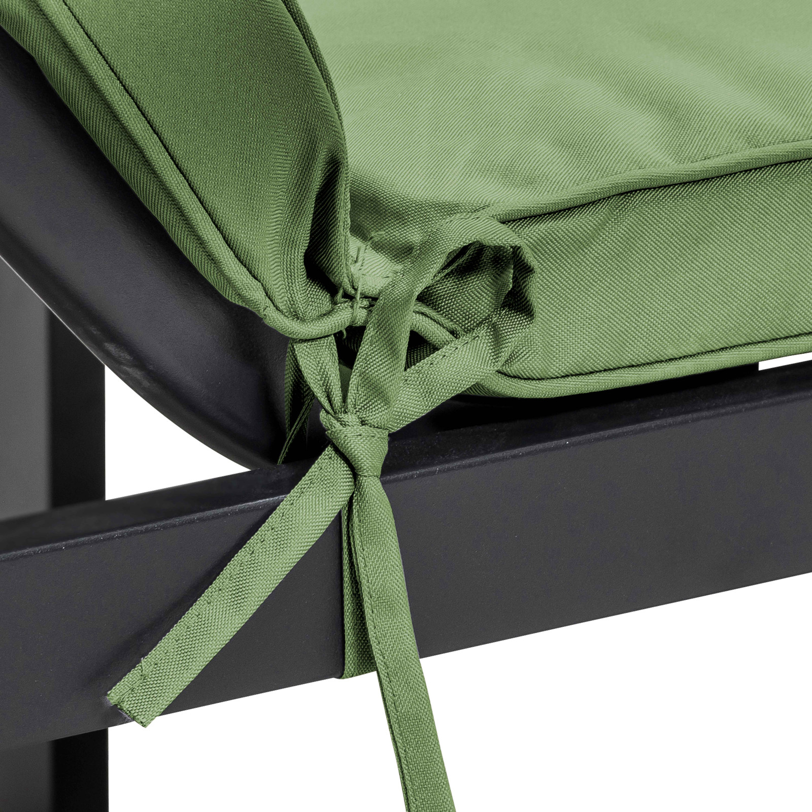 Lote de 2 colchones de tumbona lisos