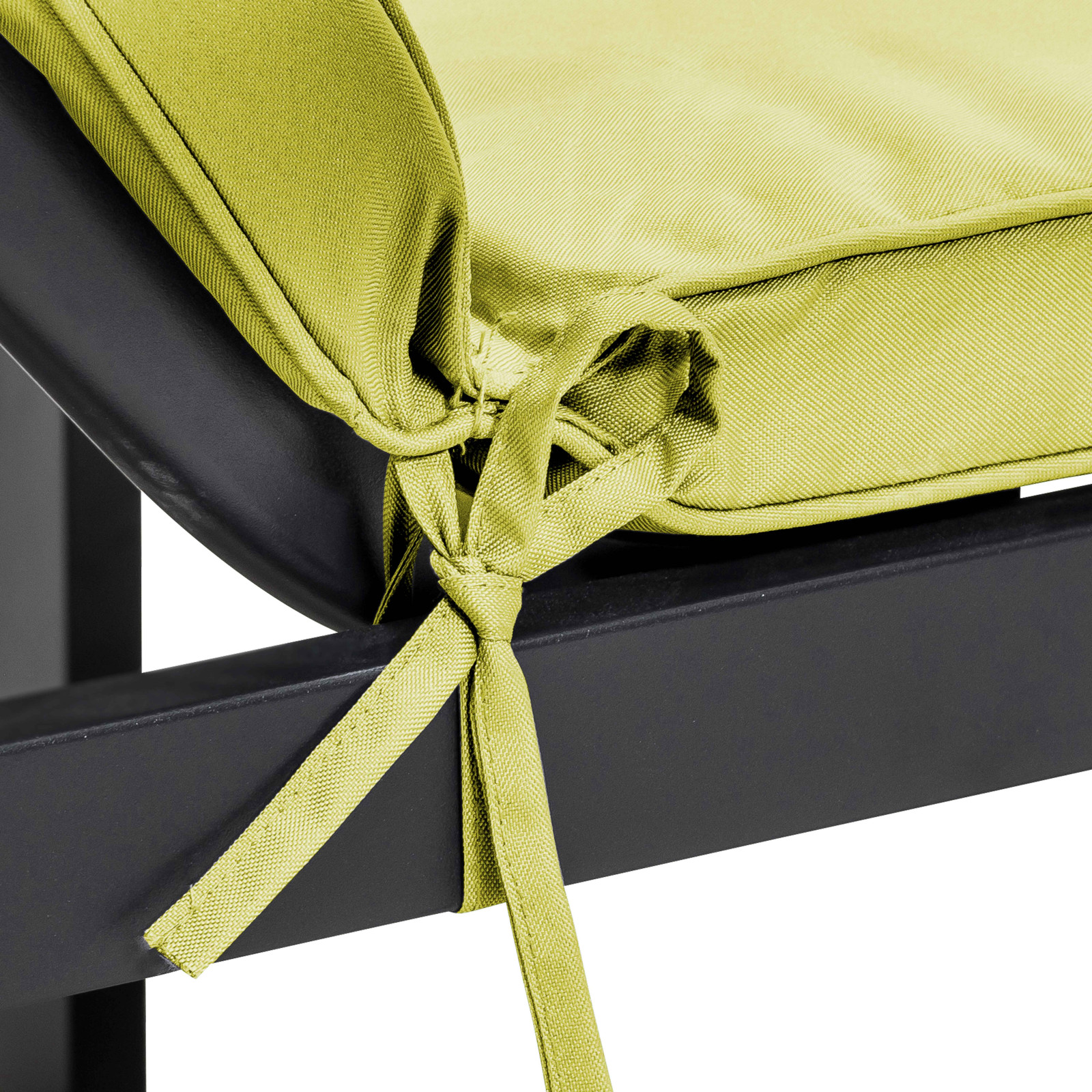 Lote de 2 colchones de tumbona lisos