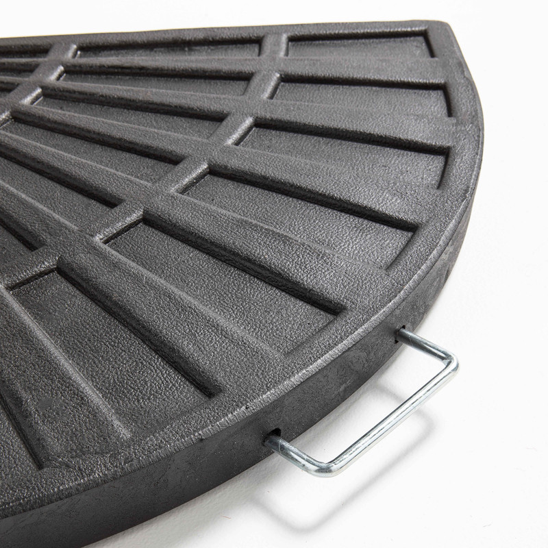 Conjunto de 4 losas lastradas para sombrilla