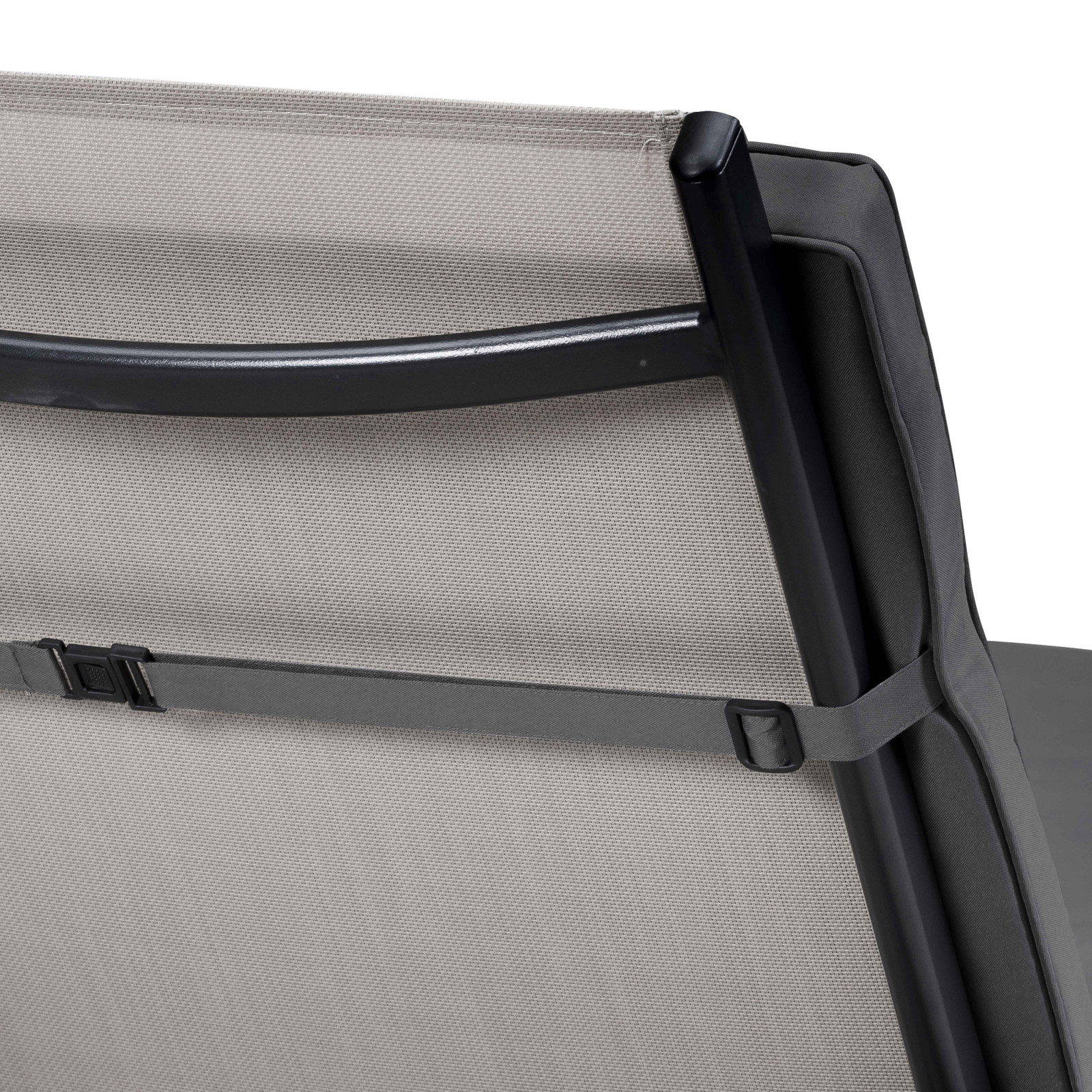 Lote de 2 colchones de tumbona lisos