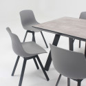 Conjunto de mesa y 8 sillas escandinavas