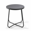 Mesa auxiliar de jardín redonda Ø43 x 50 cm