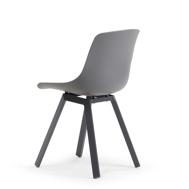 Lote de 4 sillas de jardín de estilo escandinavo (5/7)