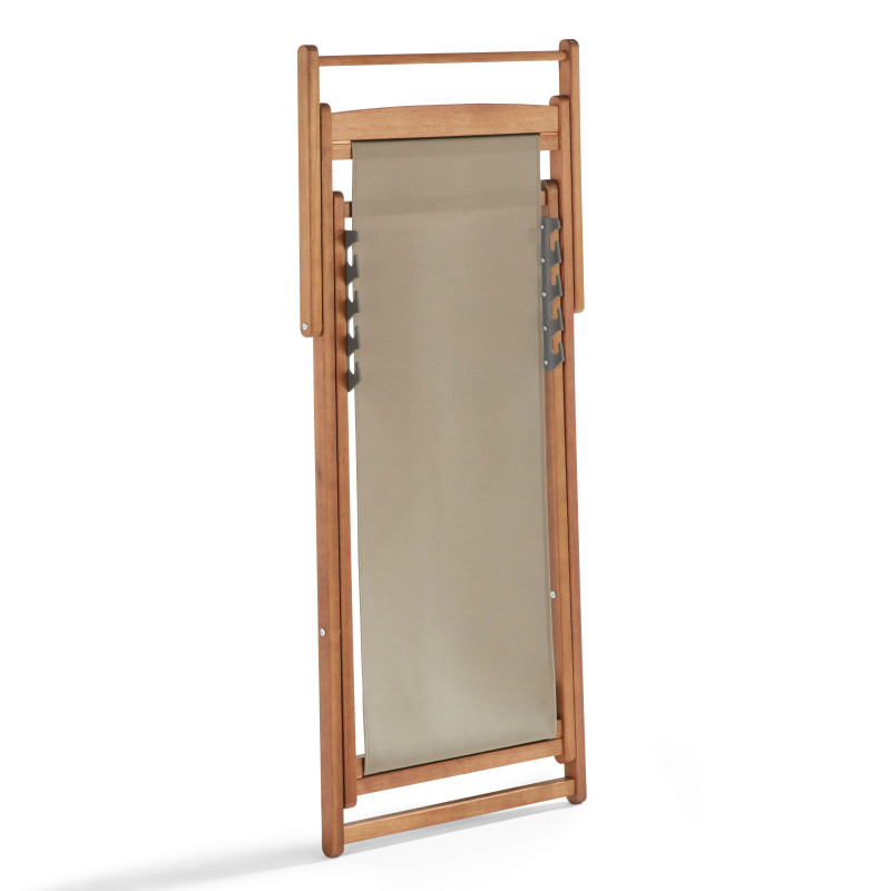 Lote de 2 hamacas plegables de eucalipto (4/7)