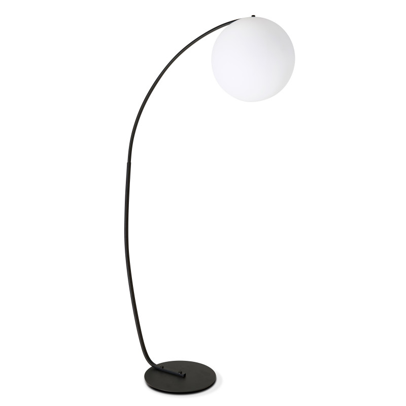 Lámpara de pie con forma de arco redonda 180 cm