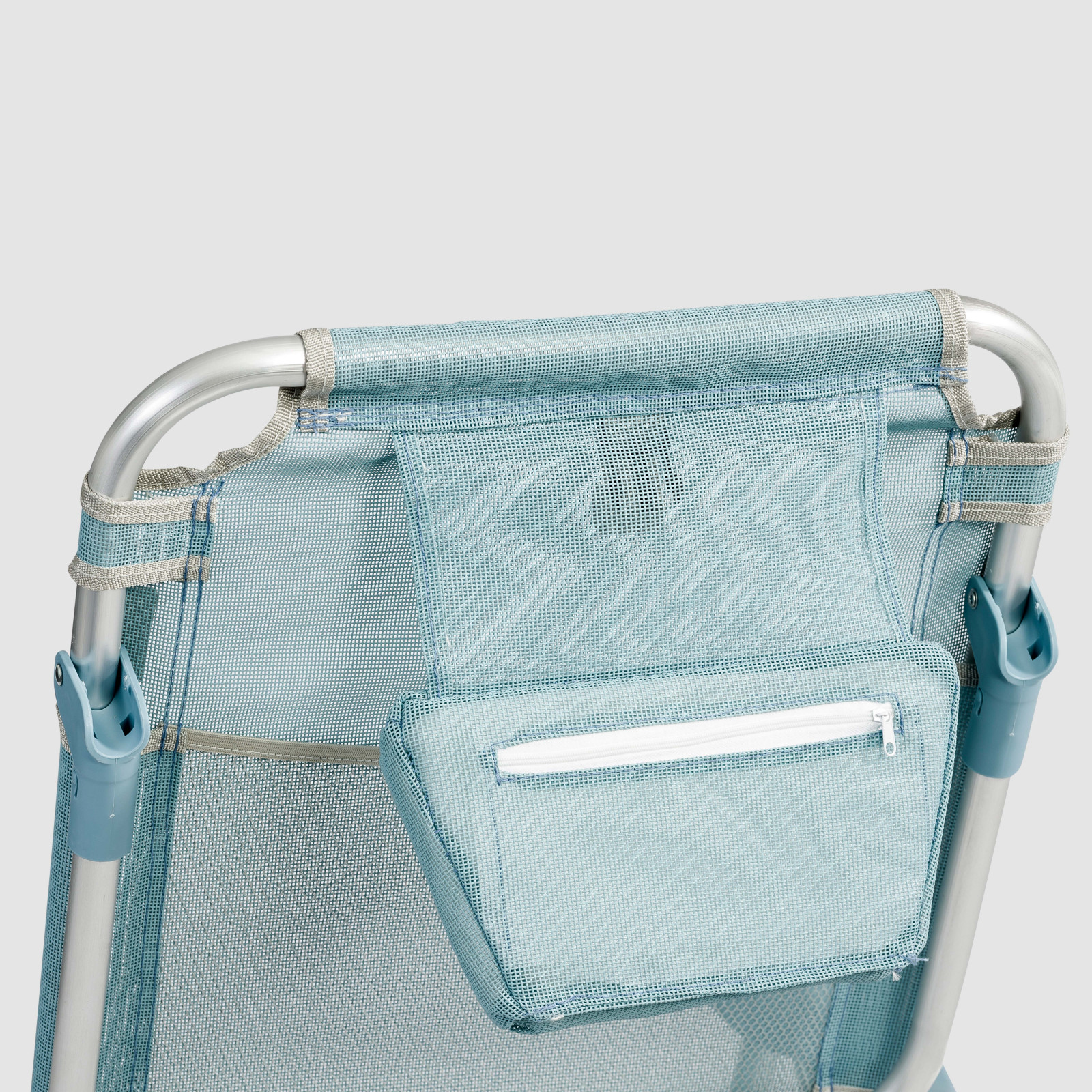 Sillón de playa plegable, reclinable 4 posiciones