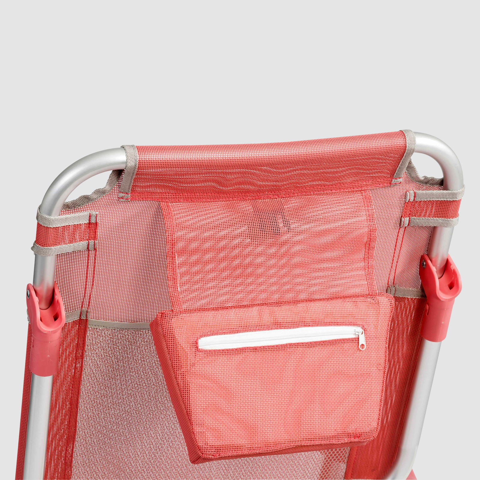 Sillón de playa plegable, reclinable 4 posiciones