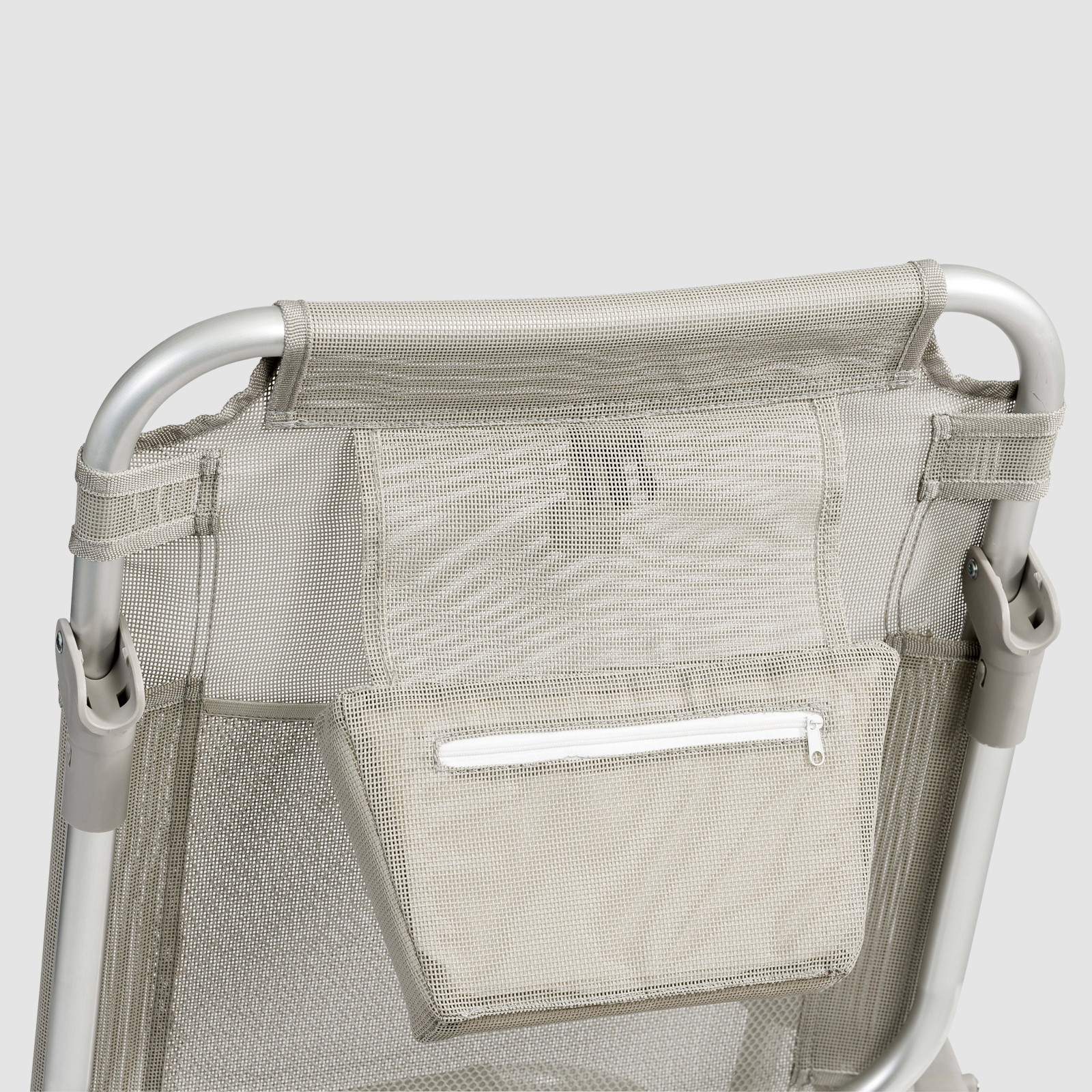 Sillón de playa plegable, reclinable 4 posiciones