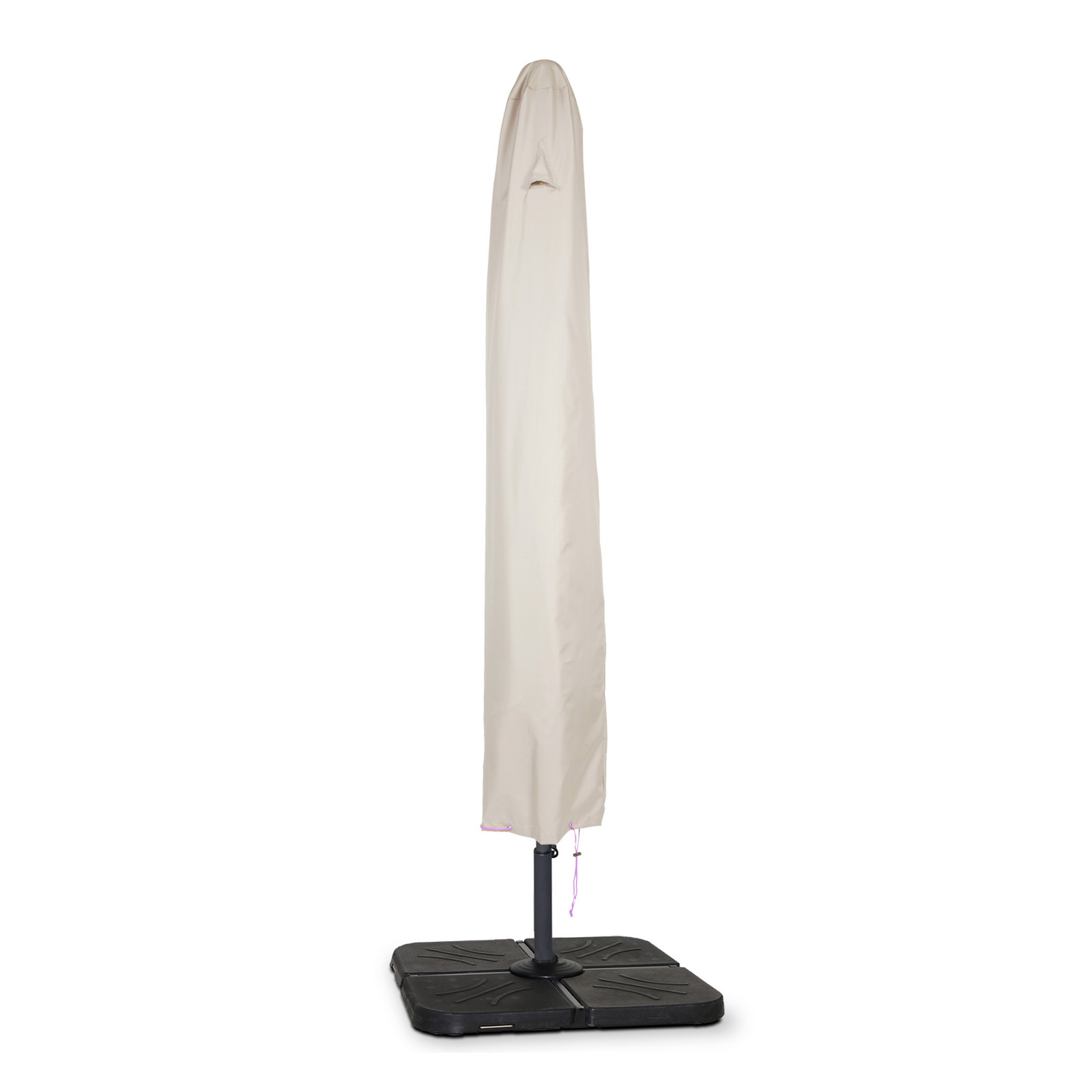 Funda para sombrilla recta alto 210 cm topo