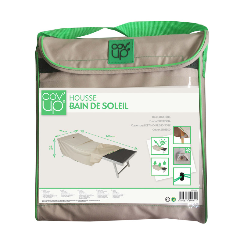 Funda para tumbona topo 200 x 75 cm