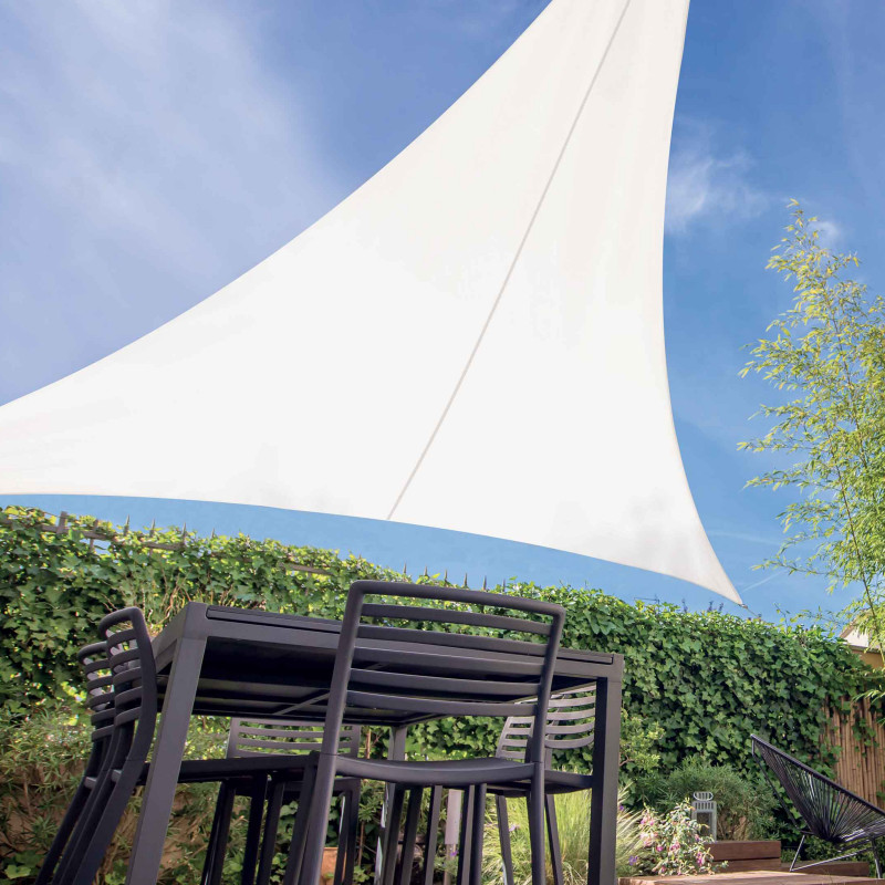 tenaz Psicologicamente Vista Vela de sombra triangular extensible 3,6 m | Oviala