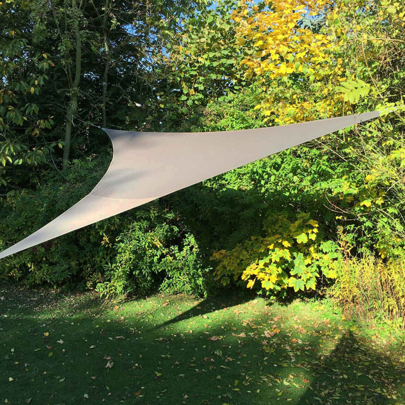 Vela de sombra triangular extensible 3,6 m