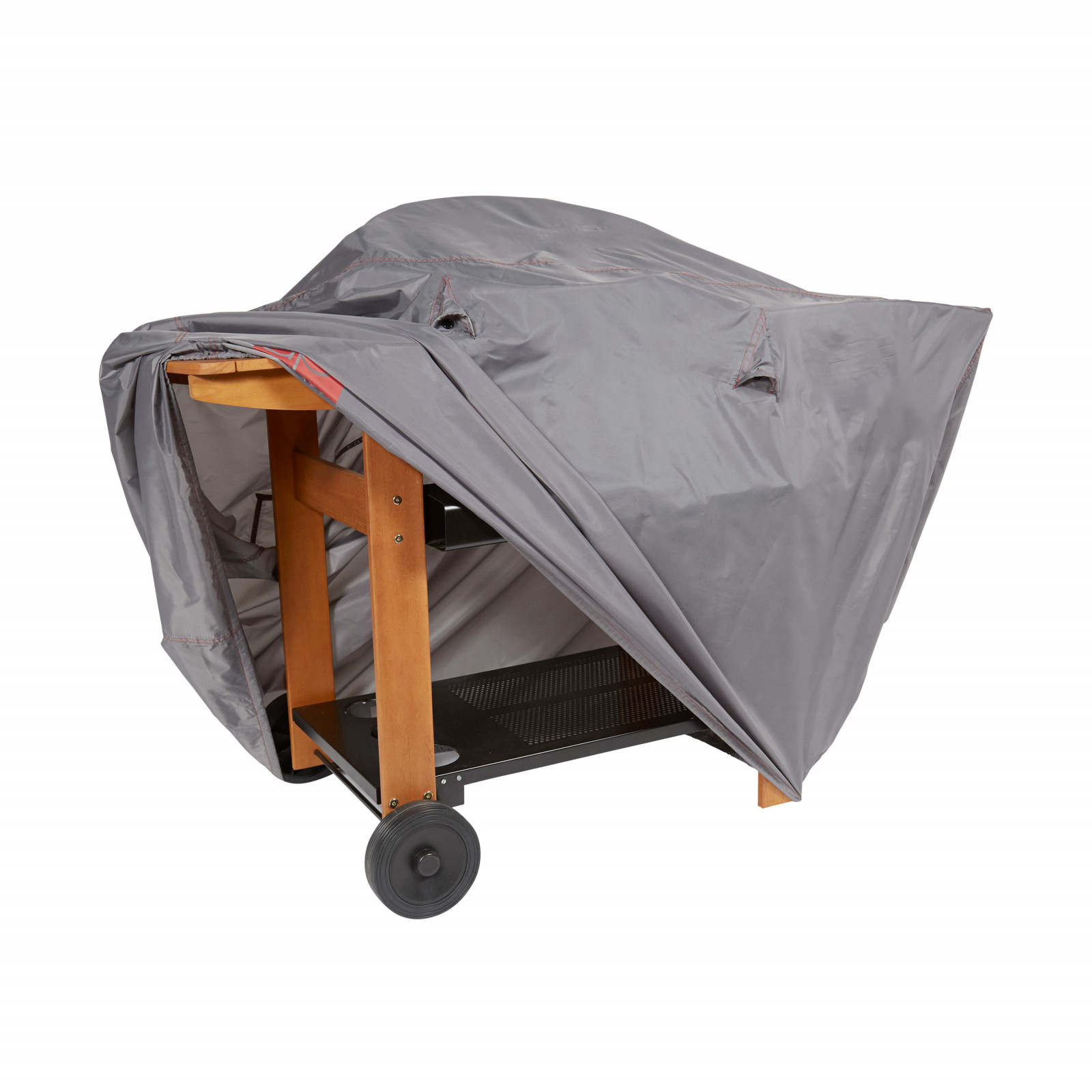 Funda gris para barbacoa rectangular 170 x 100 x 90 cm