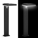 Baliza solar LED para fijar cuadrada